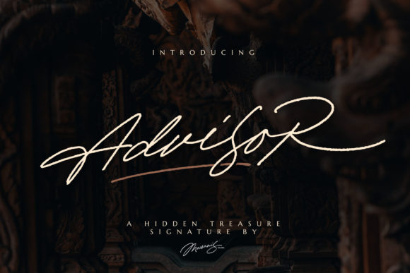 Advisor Font: Elevate Campaign Visuals