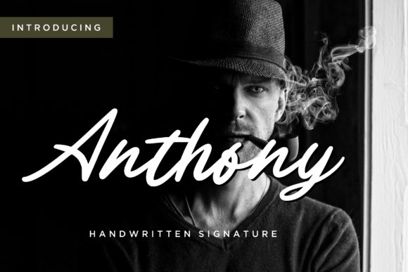Anthony: A Handwritten Font for Editorial Design