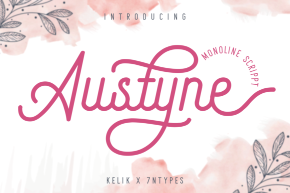 Austyne: The Handwritten Font for Scroll-Stopping Design