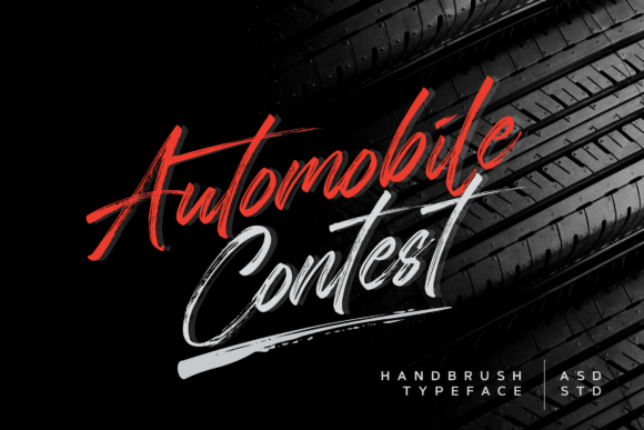 Automobile Contest: A Bold Font for Branding