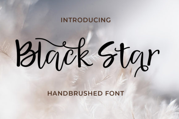 Black Star: A Timeless Handwritten Font for Web Design