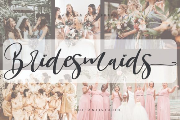 Bridesmaids: A Modern Handwritten Font for Editorial Design
