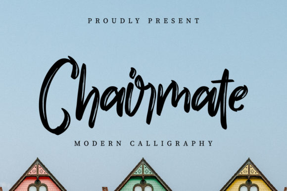 Chairmate: A Handwritten Font for Modern Branding
