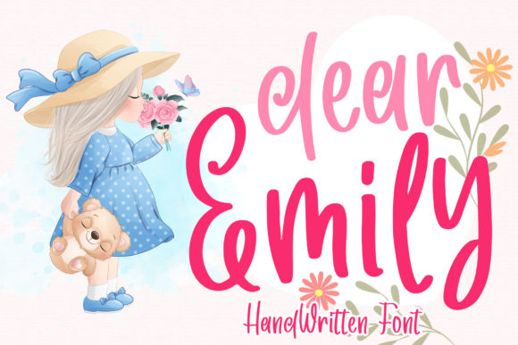 Dear Emily: A Handwritten Font for Editorial Design