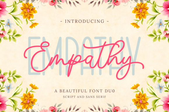 Empathy Duo: A Modern Typeface for Branding