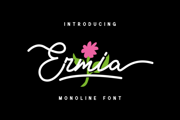 Ermia: A Handwritten Font for Editorial Grace
