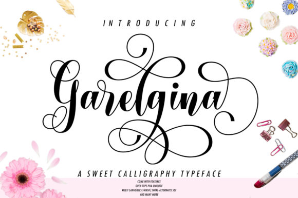 Garelgina Font Review: Elegant Script for Branding