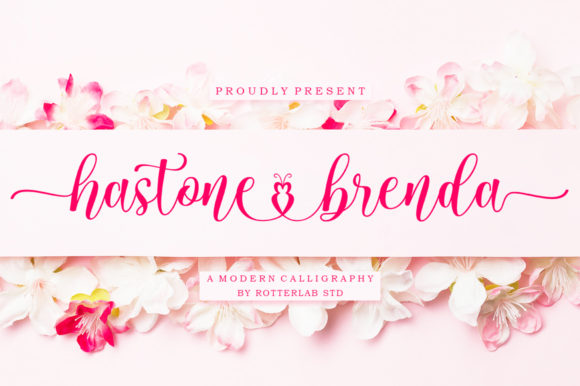 Hastone Brenda: A Script Font for Editorial Elegance