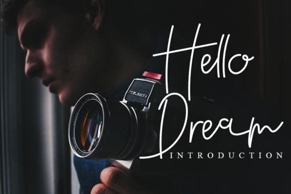Hello Dream: A Timeless Handwritten Font for Editorial Design