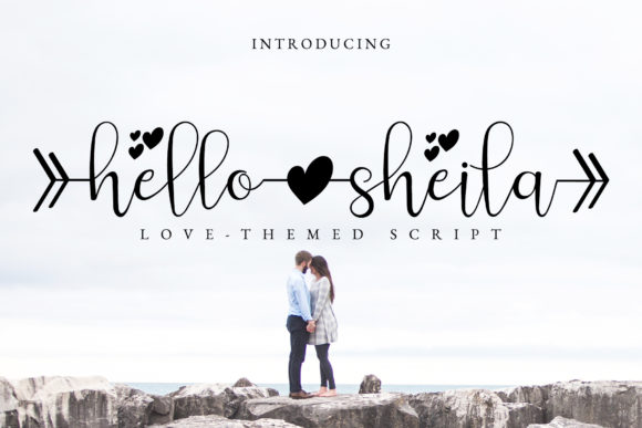 Hello Sheila: A Romantic Script Font for Campaigns