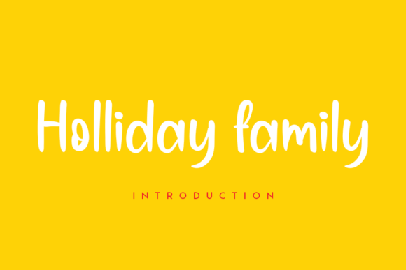 Holliday Family: A Flowing Script Font for Modern Web Design