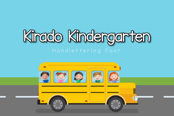 Kirado Kindergarten: A Playful Font for Branding