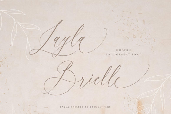 Layla Brielle: The Perfect Handwritten Font for Crafters