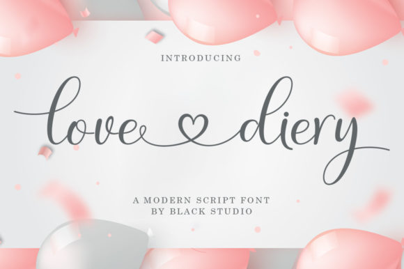 Love Diery: An Elegant Handwritten Font for Branding