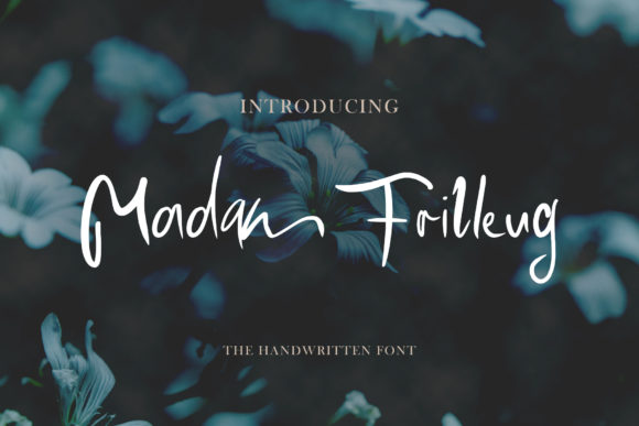 Madam Frilleug: A Timeless Handwritten Font for Editorial Design