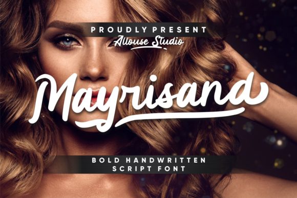 Mayrisand Font: Bold Handwritten Style for Branding