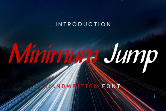Minimum Jump: A Handwritten Font for Clear Campaigns