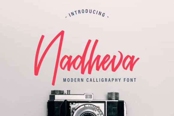 Nadheva: A Timeless Handwritten Font for Your Brand