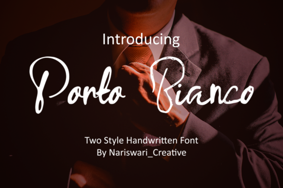 Porto Bianco: An Elegant Script Font for Editorial Design