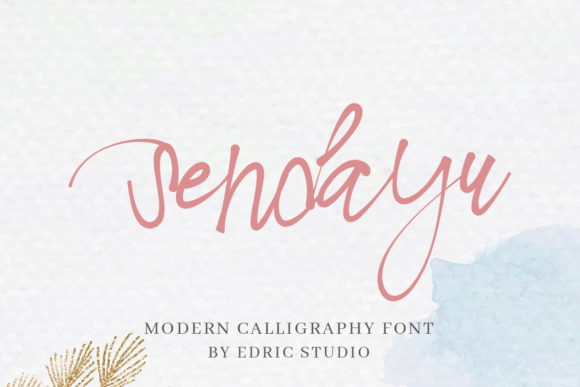 Sendayu Font: A Relaxed Script for Brand Identity