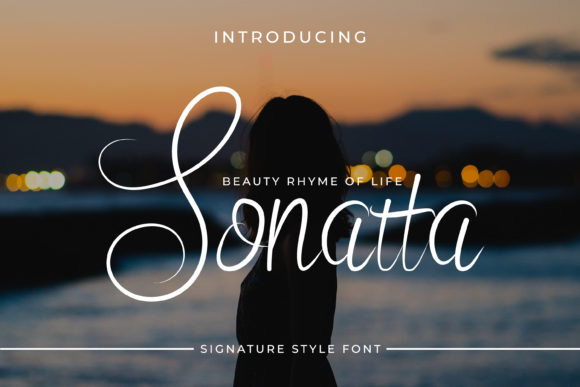 Sonatta: A Flowing Handwritten Font for Editorial Design