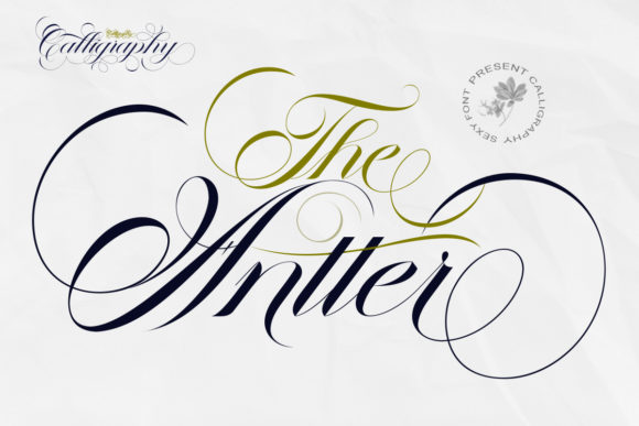 The Antter: A Premium Script Font for Campaigns