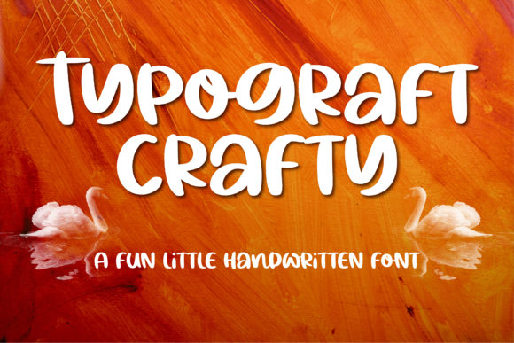 Typograft Crafty: A Handwritten Font for Authentic Brands