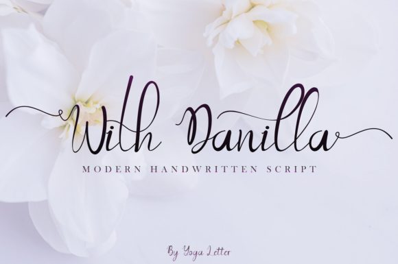 With Danilla: A Handwritten Font for Modern Editorial Design